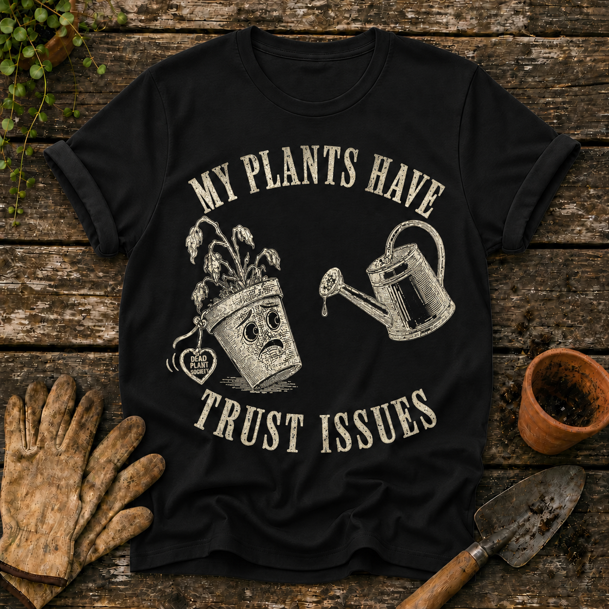 My plants have trust issues