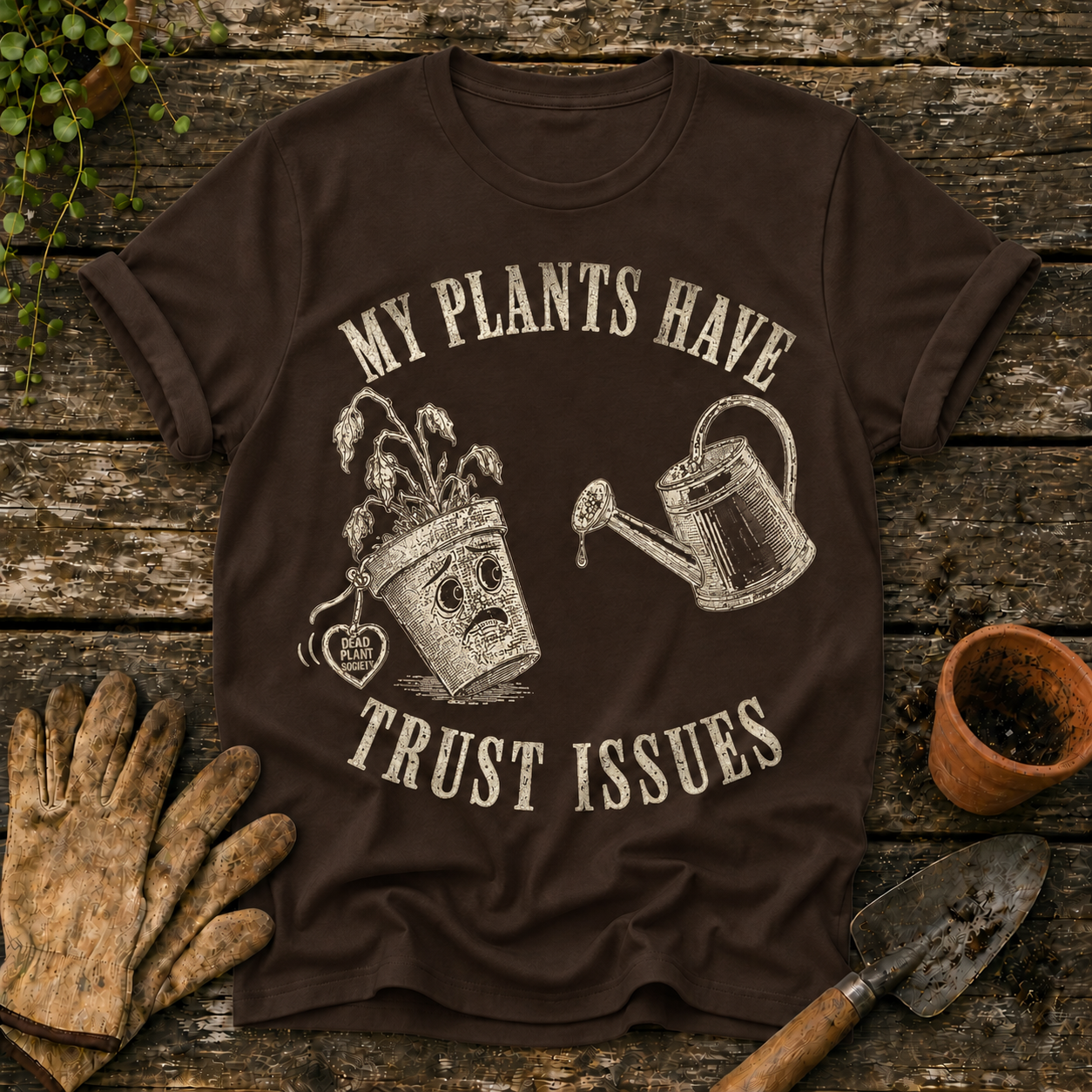 My plants have trust issues