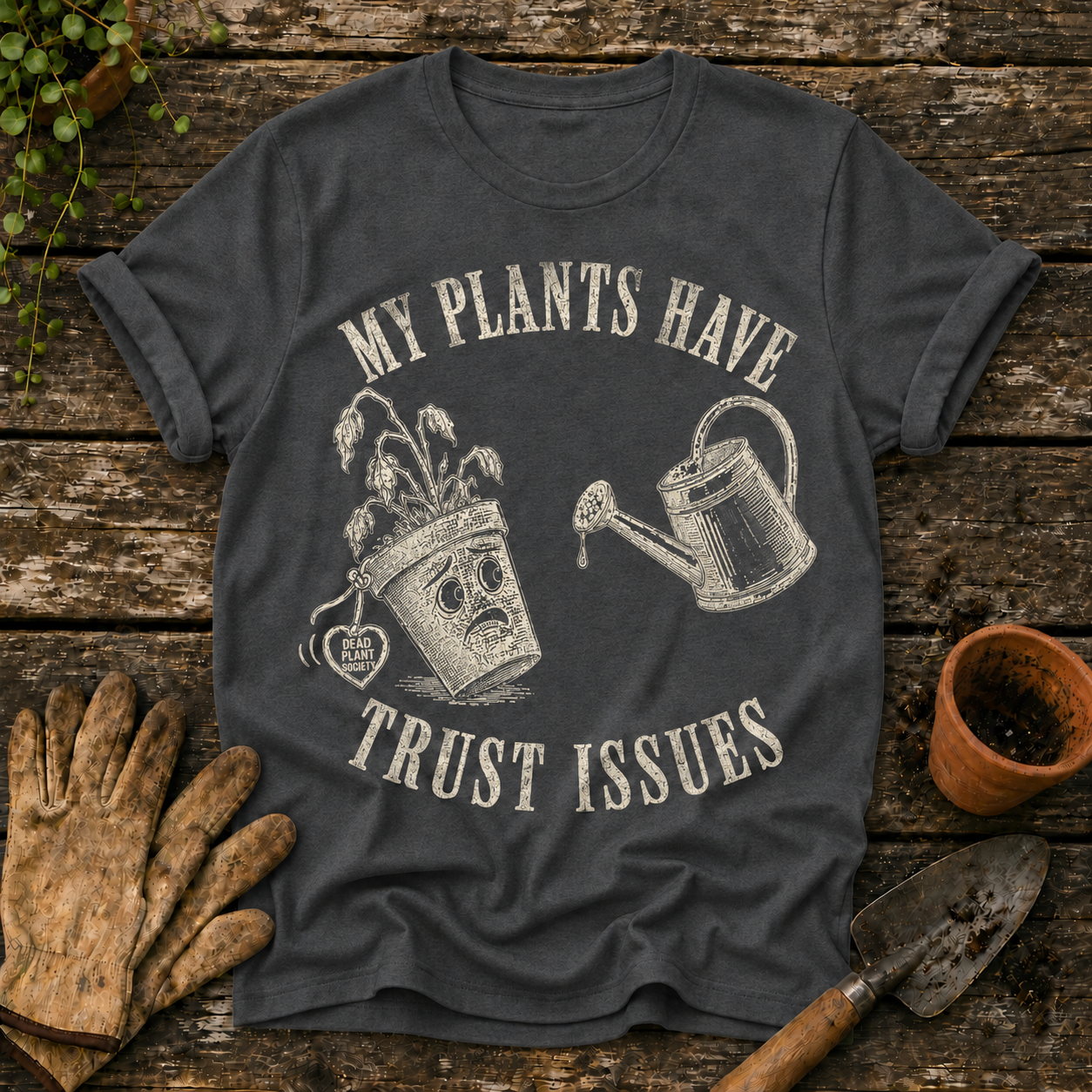 My plants have trust issues