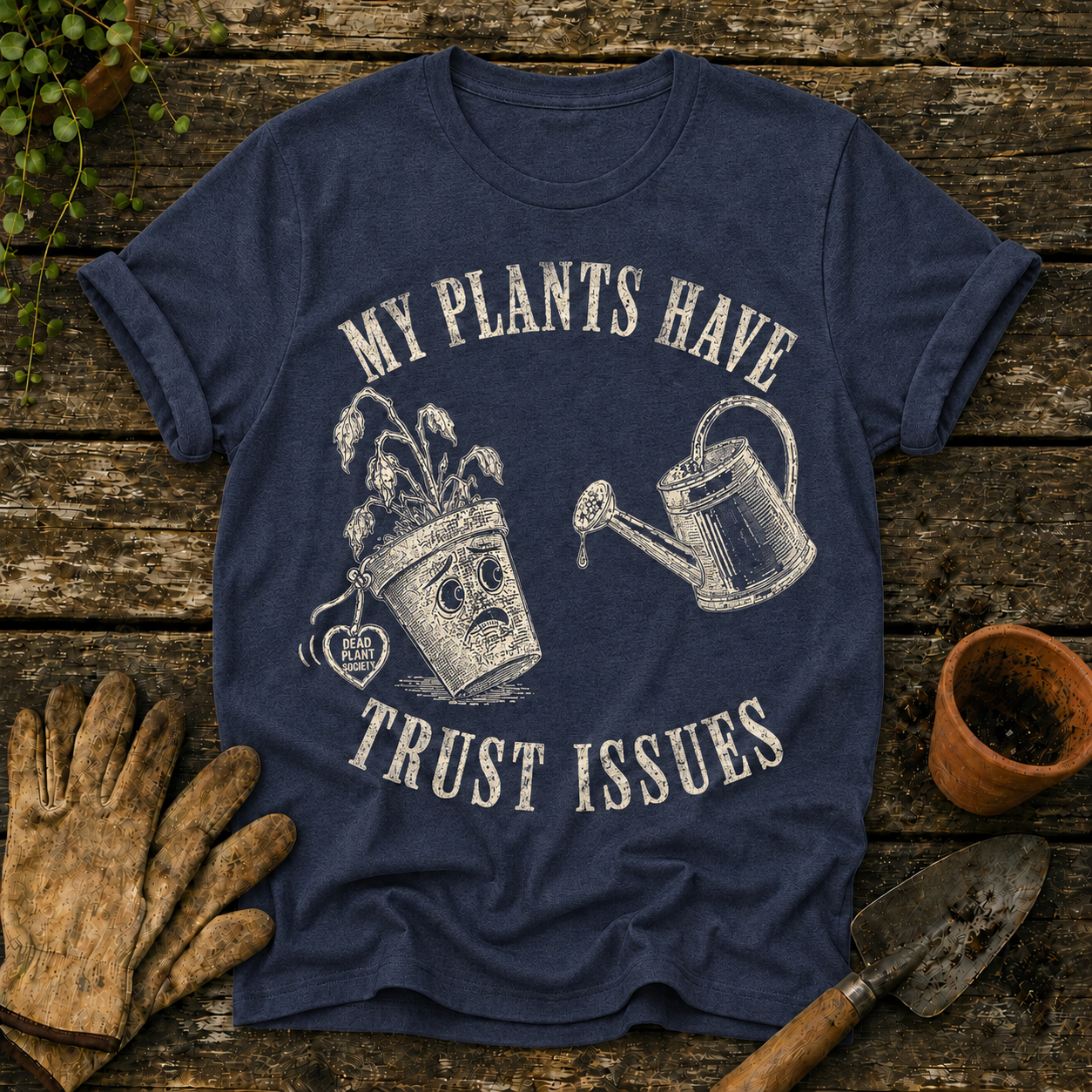 My plants have trust issues
